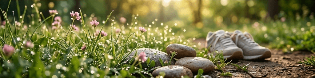 Ilustrace moderní ženy aplikující parfém na zápěstí v prosvětleném interiéru plném jarního slunce.