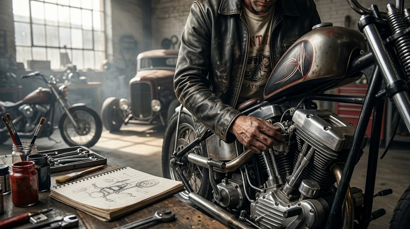 5 pilířů Kustom Kultury: Jak žít styl, který voní benzínem a svobodou